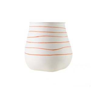 eric Hibelot vase porcelaine